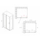 Душевой уголок ABBER Sonnenstrand AG04100S-S70