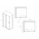 Душевой уголок ABBER Sonnenstrand AG04140S-S80