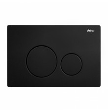 Кнопка смыва ABBER AC0121MB черная матовая