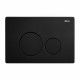 Кнопка смыва ABBER AC0121MB черная матовая