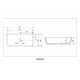 Раковина накладная ABBER Rechteck AC2204MDG зеленая матовая