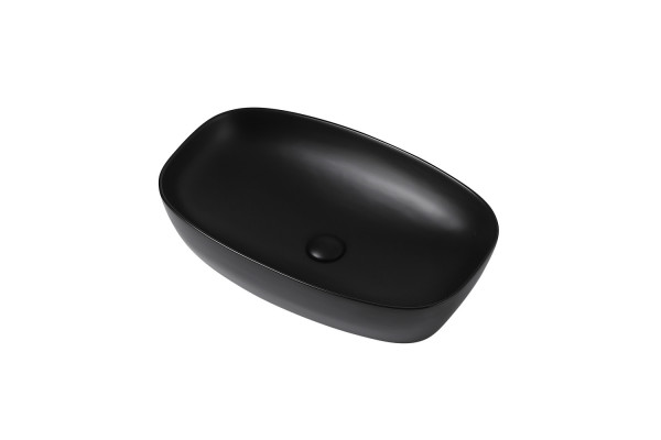 Раковина накладная ABBER Rechteck AC2206MB черная матовая