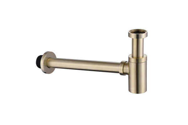 Сифон для раковины ABBER AF0030G золото матовое