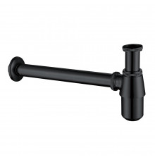 Сифон для раковины ABBER AF0032B черный матовый