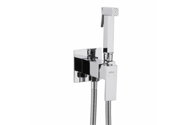 Смеситель ABBER Daheim AF8226 с гигиеническим душем, хром