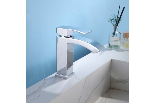 Смеситель ABBER Wasserfall AF8610 для раковины, хром