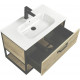 Тумба для комплекта Акватон Лофт Фабрик 80 дуб эндгрейн подвесная, с ящиками