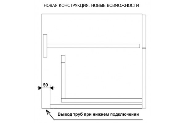 Тумба для комплекта Акватон Мадрид 80 белая с ящиком, подвесная, с доводчиками