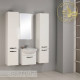 Мебель для ванной Акватон Ария 65 белая с ящиками, подвесная, с доводчиками