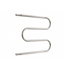 Водяной полотенцесушитель «M» c полочкой ¾" Золотой хром 50/60
