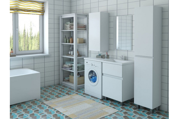 Мебель для ванной Эстет Dallas Luxe 115 напольная, 2 ящика, R, правая