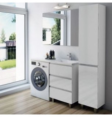 Мебель для ванной Эстет Dallas Luxe 120 напольная, 3 ящика, R, правая