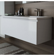 Тумба с раковиной Эстет Dallas Luxe 130 подвесная, 1 ящик, R, правая