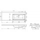Мебель для ванной Эстет Dallas Luxe 140 напольная, 2 ящика, R, правая