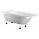 Ванна из искусственного камня Фэма Виктория 180х80 прямоугольная, пристенная