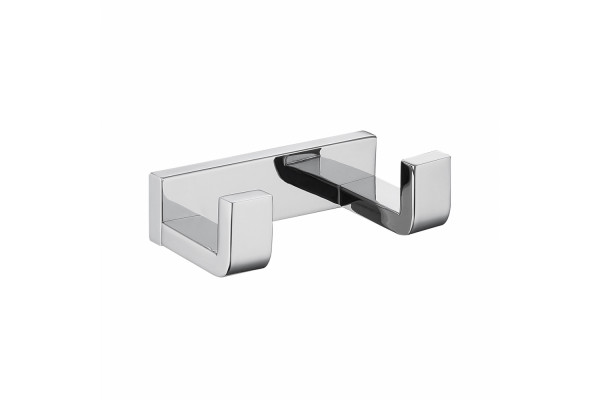 Крючок двойной ABBER Westen AA1750 хром
