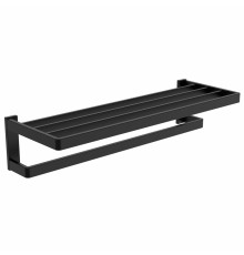 Полка для полотенец ABBER Westen AA1758B черная матовая