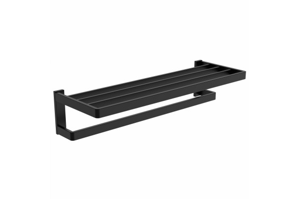 Полка для полотенец ABBER Westen AA1758B черная матовая