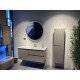 Зеркало ORKA Moonlight 90x90 c LED подсветкой, бежевый матовый