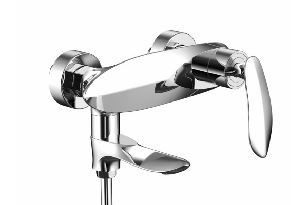 Смеситель для ванны с ручным душем Groсenberg GB8001 Хром 45585