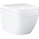 Унитаз подвесной Grohe Euro Ceramic 3920600H компактный белый, прямоугольный, 37.4x49 см