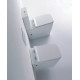 Унитаз напольный Aquanet Tavr-C1 белый, прямоугольный, 37x66.5 см