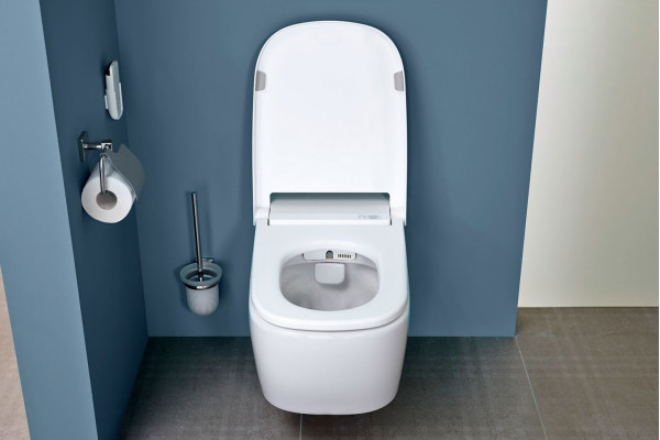 Унитаз подвесной VitrA V-Care 5674B003-6193 Basic белый, овальный, 38x80 см