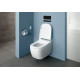 Унитаз подвесной VitrA V-Care 5674B003-6193 Basic белый, овальный, 38x80 см