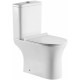 Унитаз напольный Aquanet Roll 240206 белый, овальный, антивсплеск, 36x65 см