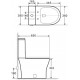 Унитаз напольный Aquanet Roll 240206 белый, овальный, антивсплеск, 36x65 см
