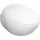 Унитаз подвесной Sanita luxe Ringo RNGSLWH0104 белый, овальный, 40x56 см