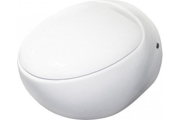 Унитаз подвесной Sanita luxe Ringo RNGSLWH0104 белый, овальный, 40x56 см