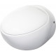 Унитаз подвесной Sanita luxe Ringo RNGSLWH0104 белый, овальный, 40x56 см
