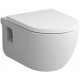 Унитаз подвесной Am.Pm Like C801701SC FlashClean с микролифтом, белый, овальный, 35.5x53 см