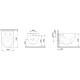 Унитаз подвесной Am.Pm Like C801701SC FlashClean с микролифтом, белый, овальный, 35.5x53 см
