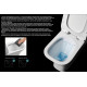Унитаз подвесной Cerutti Spa Nivolet Aria 9034 безободковый, с микролифтом, 36x49.5 см