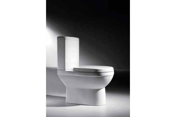 Унитаз-компакт Bravat New Moon с микролифтом, 38x63.5 см