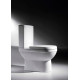 Унитаз-компакт Bravat New Moon с микролифтом, 38x63.5 см
