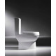 Унитаз-компакт Bravat New Moon с микролифтом, 38x63.5 см