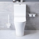 Унитаз-компакт Damixa Sirius DX86C8600SC безободковый, с микролифтом, 37.5x60.5 см