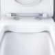 Унитаз-компакт Damixa Sirius DX86C8600SC безободковый, с микролифтом, 37.5x60.5 см
