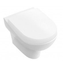 Унитаз подвесной Villeroy & Boch My Nature alpin белый, овальный, 37x60 см