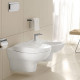 Унитаз подвесной Villeroy & Boch My Nature alpin белый, овальный, 37x60 см