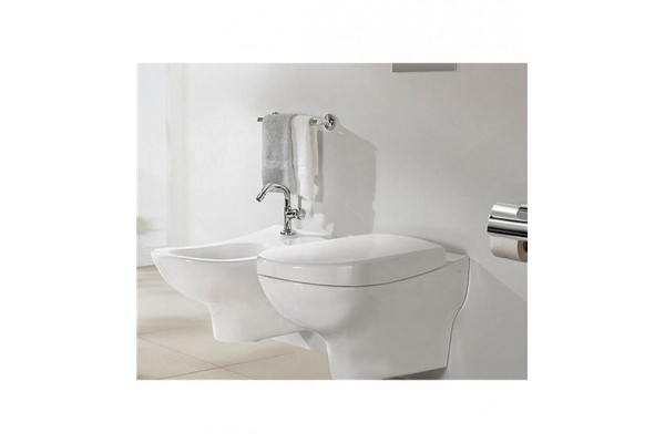 Унитаз подвесной Villeroy & Boch My Nature alpin белый, овальный, 37x60 см