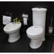 Унитаз-компакт Villeroy & Boch Amadea alpin белый, овальный, 36.5x71 см
