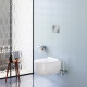 Унитаз подвесной Damixa Scandinavian Pure DX36C1701SC с микролифтом, безободковый, 36x50 см