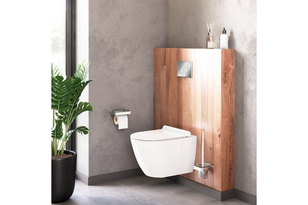Унитаз подвесной Damixa Apollo DX22C1700SC с микролифтом, безободковый, 36x53 см