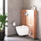 Унитаз подвесной Damixa Apollo DX22C1700SC с микролифтом, безободковый, 36x53 см