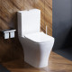 Унитаз-компакт Damixa Titan DX78C8600SC безободковый, с микролифтом, 37.5x60.5 см
