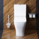 Унитаз-компакт Damixa Titan DX78C8600SC безободковый, с микролифтом, 37.5x60.5 см